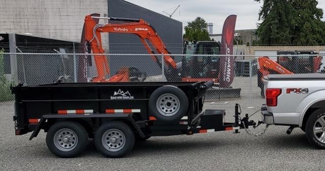 Rental store for TRAILER DUMP 5 X10    4600LB CAP 4 YD in Vancouver BC