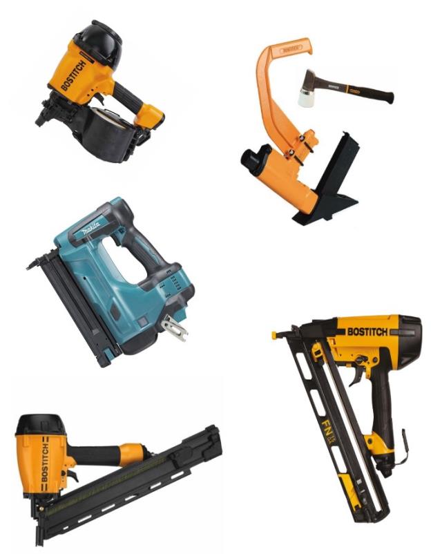 Rent Nailers & Staplers