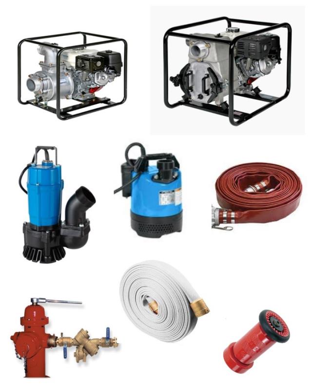 Rent Pumps / Hoses & Water Tanks