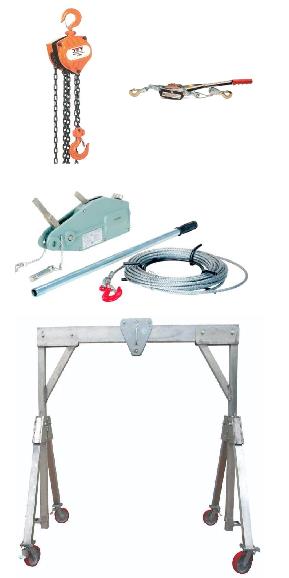 Rent Hoists Comealongs & Tirfors